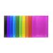 Porte-vues Exacompta Porte-vues - Lutin - 160 vues - Polypro semi-rigide - A4 - Couleurs assorties