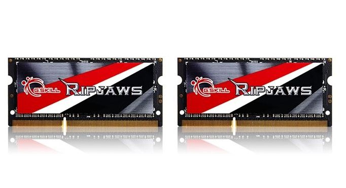 G.Skill 8GB DDR3-1600 Notebook Memory - F3-1600C9D-8GRSL