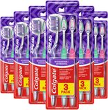 Colgate Tandenborstel ZigZag Medium - 6 x 3 stuks - Voordeelverpakking