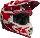 Bell Moto-9S Flex Mechant Rood Offroad Helm - Helm
