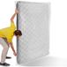 Aznar Housse de matelas en plastique 185x230cm – Épaisseur 400µm – Résistante à l'humidité et aux insectes – Protection pour déménagement