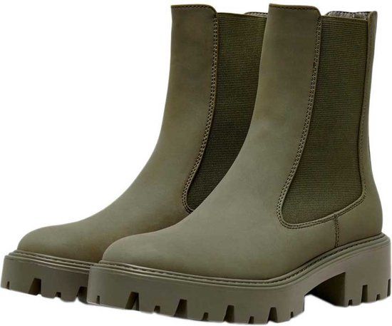 ONLY ONLBETTY Chelsea Boots - Groen - EU 38 - Vrouw