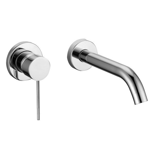 Chroom Decorata inbouw wandmengkraan uitloop=20cm chroom 4010530