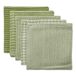 DII Assortiment Vaatdoek Set, Katoen, Antiek Groen, 12x12