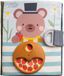 Livre d'activités en tissu pour enfants - 10 jeux de motricité fine : fermeture éclair - Velcro - Lacets - Clip - Bouchon