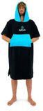 Surflogic Logo Poncho Zwart