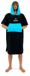 Surflogic Logo Poncho Zwart