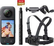 Insta360 X3 Fiets Combo - 360° Action Camera - 64GB - Selfiestick