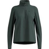 Odlo Zeroweight Pro Warm Reflective Hardloopjas Dames-Olijf, Maat S