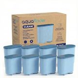 AquaFloow Waterfilter voor volautomatische koffiemachine, cartridge compatibel met Philips, Saeco AquaClean CA6903/10 CA6903/22 CA6903, filter voor koffiezetapparaat, vermindert kalkgehalte, 8 stuks