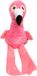 Jack And Vanilla - Jv Zoonimals Flamingo Pluche Hondenspeeltje - Roze - 30cm