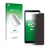 upscreen - privacy screenprotector voor Samsung Galaxy A7 2018 - Folie Beschermfolie Blauwlichtfilter