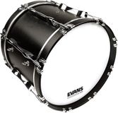 Evans BD22MS1W MS1 blanc peau de grosse caisse de marche 22 pouces