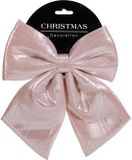 Home & Styling Koopman International B.V. Kersthanger Strik roze 23cm