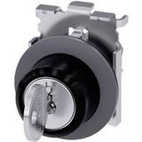 Siemens 3SU10604LL110AA0 3SU1060-4LL11-0AA0 Sleutelschakelaar 1x aan/uit/aan 2 x 45 ° IP66, IP67, IP69/IP69K 1 stuk(s)
