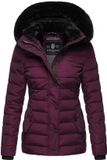 Navahoo Dames winterjas Milianaa Aubergine