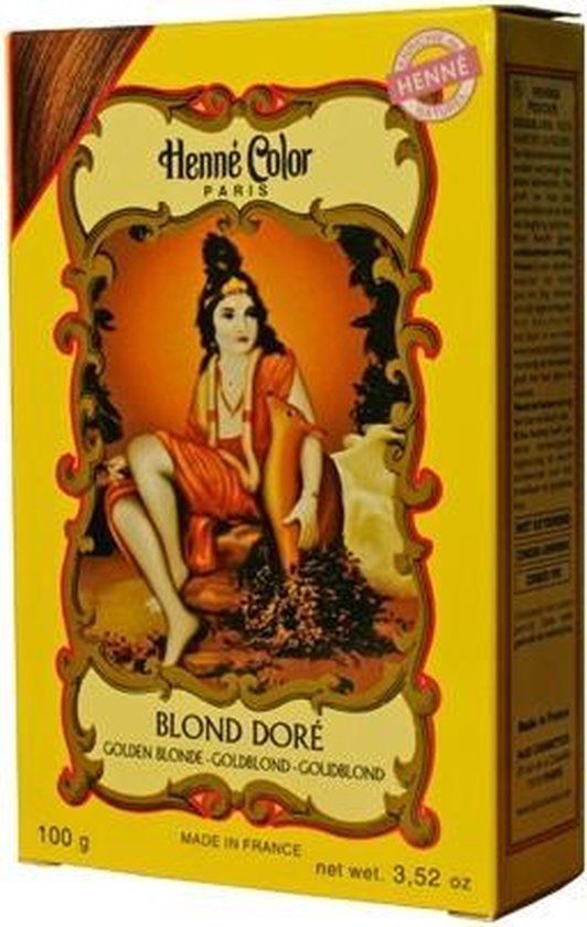Henne Colour Henne Color Haarverf Poeder Blond Doré - 100g
