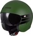 LS2 OF599 Spitfire II Retro Mat Legergroen Jethelm - Helm