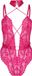 Hunkemöller Private Brandy body open crotch Roze