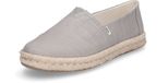 TOMS Alpargata Rope 2.0 Espadrilles - Dames - Grijs - Maat:39