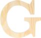 Artemio Houten Letter G 11.5 cm