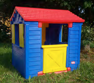 Little Tikes My First Speelhuis Primary - Speelgoedhuis - Blauw/Geel/Rood