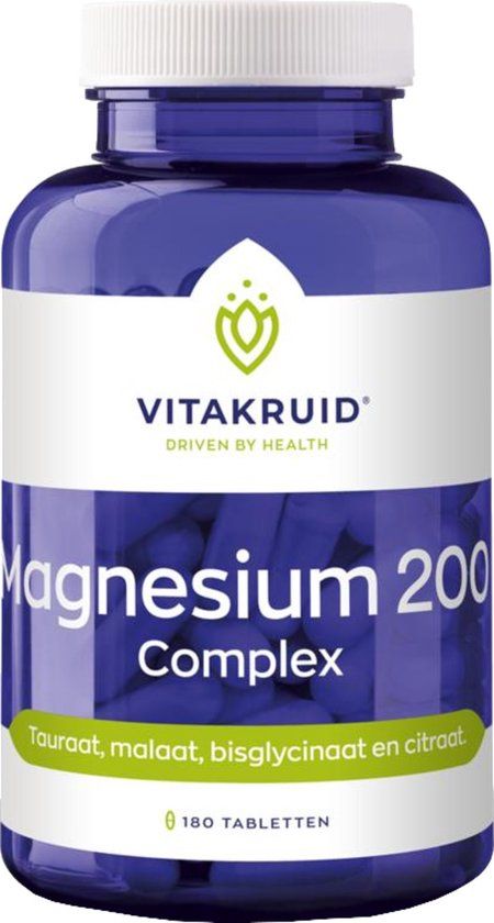 Vitakruid Magnesium 200 complex - 180 Tabletten