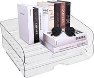 Merkloos / Sans marque Allecta - Stapelbare Document Organizer Tray Set - Thuis School Kantoor - Opslag en Organisatie