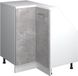 Vicco R-Line Hoekkeukenkast voor schuine wand – 75.6 cm met 1 deur Beton