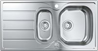 GROHE K200 Évier en Acier Inoxydable avec Égouttoir - RealSteel
