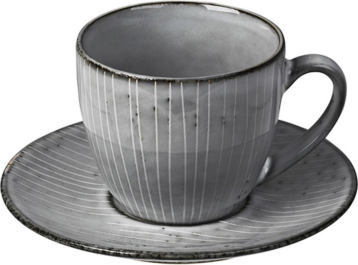 Broste Copenhagen Nordic Sea Cup W/Saucer D14xH8.8cm 15cl