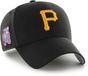 47 Brand MLB Pittsburgh Pirates Sure Shot MVP Snapback Cap Zwart Man