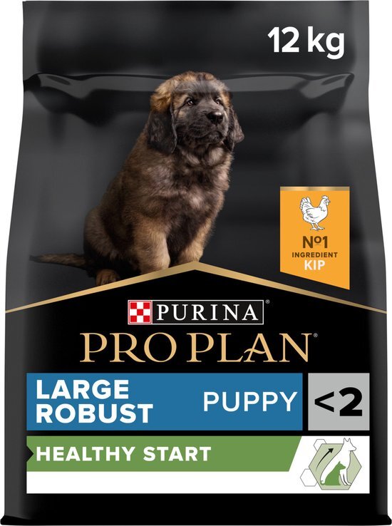 PRO PLAN Puppy Large Robust - Kip met Optistart - Hondenvoer - 12 kg