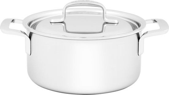 Demeyere 5-Plus kookpot m/deksel 18cm