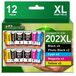 Epson 202XL cartouches d'encre pour Epson XP-6100/6000/6105/6005, 6 pièces