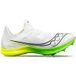 Saucony Endorphin Cheetah Spikes-Wit,Neongeel, Maat 46,5
