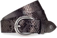 Tamaris Riem Leer - Dames - 110 cm - dark brown-gun metal