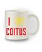 TBBT geïnspireerde Sheldon Cooper Coitus'Nerdy I Heart mok