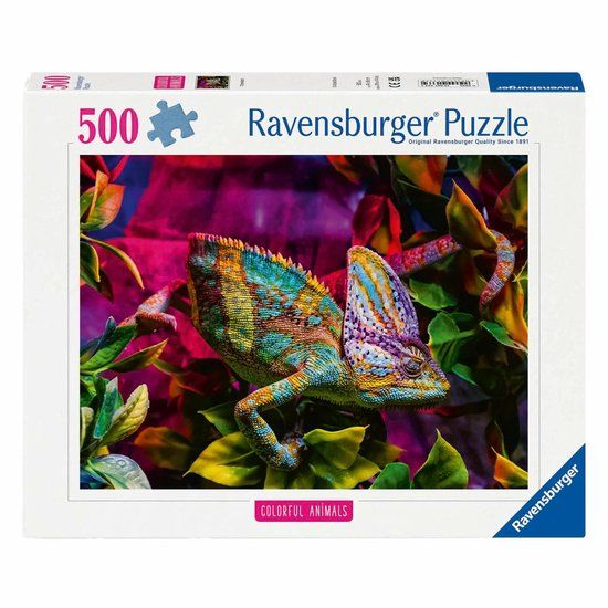 Ravensburger Chameleon 500 stukjes Legpuzzel Meerkleurig Karton 502 cm