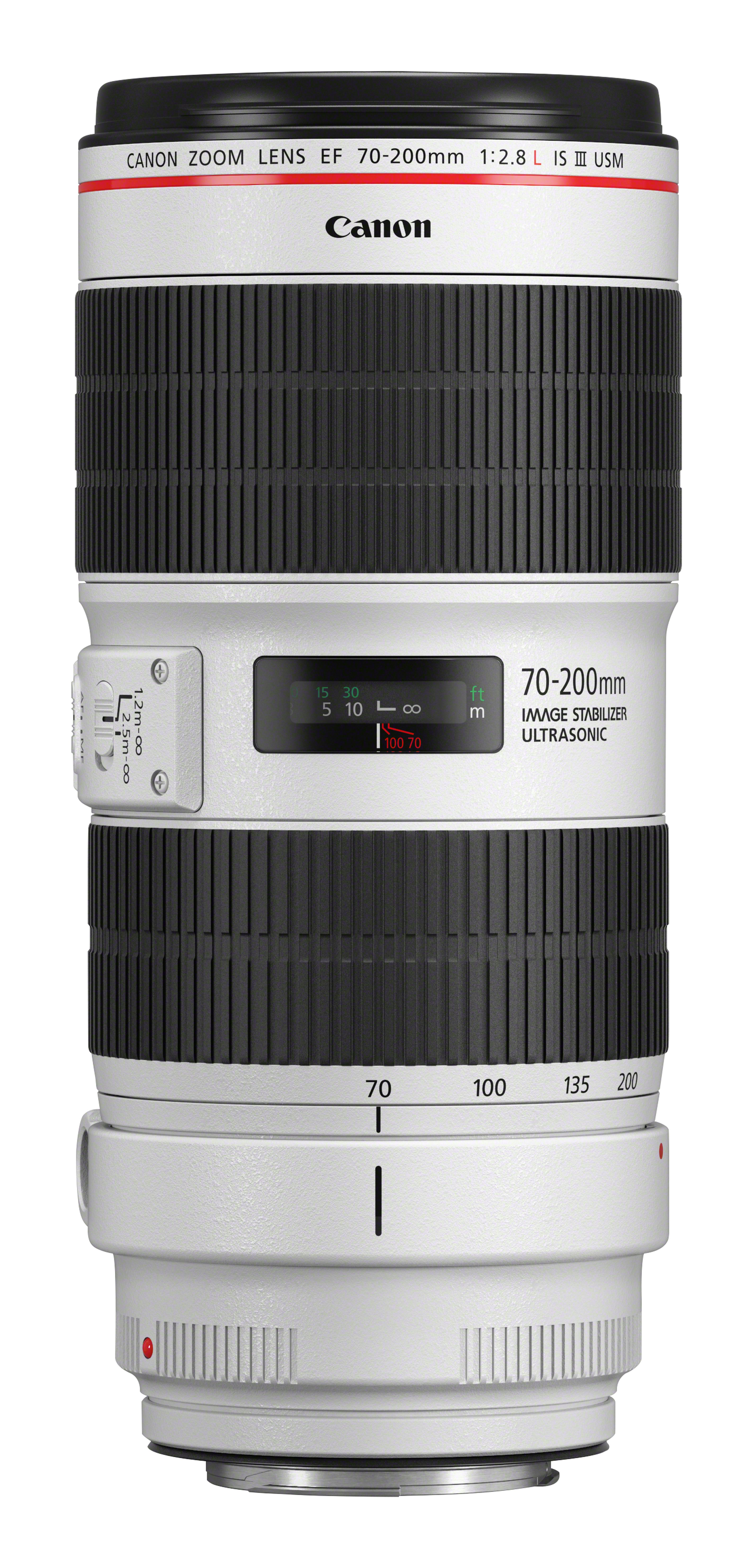Canon EF 70-200mm f/2.8L IS III USM Lens - Black/White