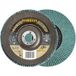 Rhodius 211693 LSZ F3 disque lamelle grain 60 acier inoxydable, acier 10 pc.