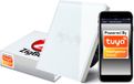 RTX Prise connectée Zigbee Touch Interrupteur et variateur - Verre blanc