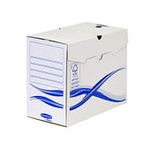 Fellowes Bankers Box Basic Archiefdozen, A4+, 15 cm, wit/blauw, 10 stuks