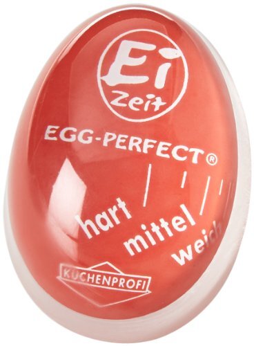 Küchenprofi Eier-klok-1009250000 eierklok Ei-Zeit in rood, kunststof