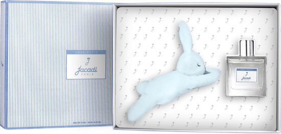 JACADI PARIS Eau De Toilette 'Tout Petit' Geschenkset Jongens - Parfum 100 ml & Knuffel
