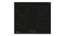 Balay 3EB861FR werkblad, inductie, inbouwbaar, 60 cm, 4, zwart/lunette voor, 2 zones diameter 18 cm, eenvoudige touch-bediening