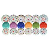 Tognana Porcellane Madison servies 18 stuk(s) Porselein Meerkleurig