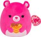 Squishmallows Jazwares GmbH SQUISHMALLOW VALENTIJNSDAG - 19cm Plush Delia - Pink Bear Holding Heart Pancakes