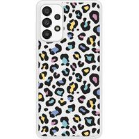 Samsung Galaxy A33 Leopard colore Verstevigd hoesje met sublimatie bedrukking