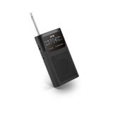 SPC Icy Max Draagbare Analoge Radio Zwart
